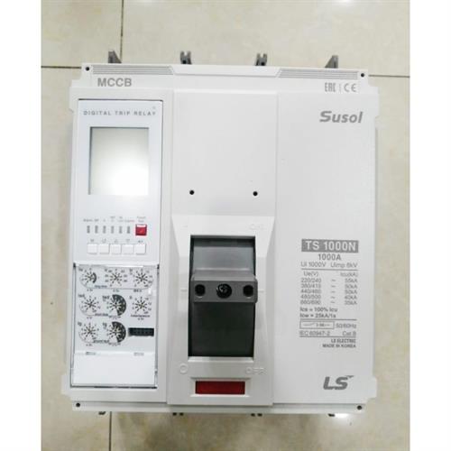 MCCB LS 4P 1000A 50kA ( TS1000N ) chỉnh dòng điện tử 7 bước  0.4~1.0In